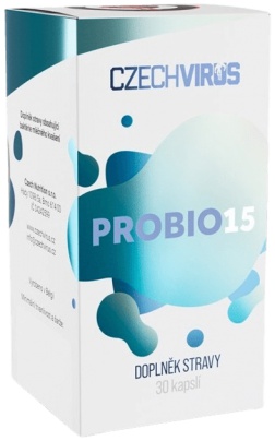 Czech Virus Probio15 30 kapslí 2+1 ZDARMA