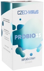 Czech Virus Probio15 30 kapslí 2+1 ZDARMA