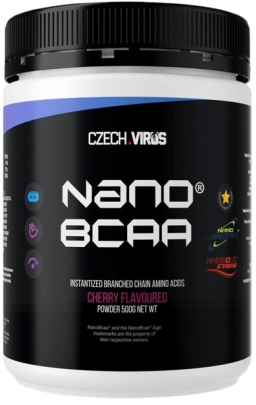 Czech Virus Nano BCAA® 500 g - ananas VÝPRODEJ 31.01.2026