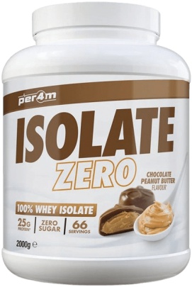 Per4m Isolate Zero Protein 2000 g - čokoláda/ brownie