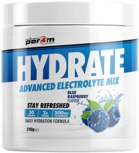 Per4m Hydrate Electrolyte Mix 210 g - Blue Raspberry