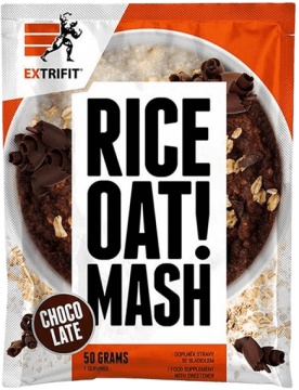 Extrifit Rice & Oat Mash 50 g - borůvka
