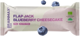 BrainMax Pure Flapjack BIO 65 g - borůvkový cheesecake