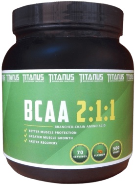 Titánus BCAA 2:1:1 500 g - jablko