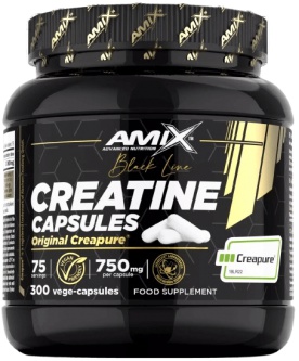 Amix Black Line Creatine Creapure - 120 kapslí
