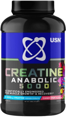USN Creatine Anabolic 5000 900 g - pomeranč