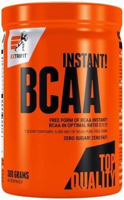 Extrifit BCAA Instant 300g - pomeranč
