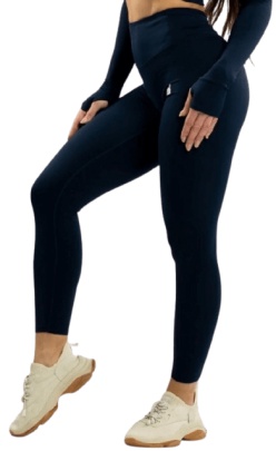 Booty Simple - leggings BLUE
