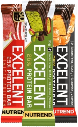 Nutrend Excelent Protein Bar 85 g - arašídové máslo