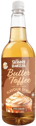 The Skinny Food Co Skinny Barista Coffee Syrup 1000 ml - karamelové máslo