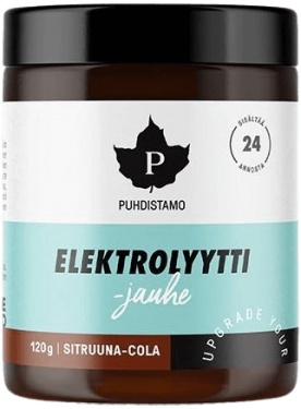 Puhdistamo Electrolyte Powder 120g + láhev 500 ml ZDARMA
