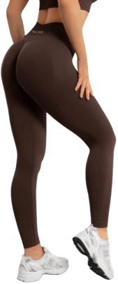 Exalted Dámské bezešvé legíny Impact 2.0 cocoabrown