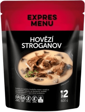 Expres menu Hovězí stroganov 600 g