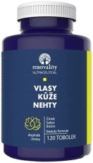 Renovality Vlasy, kůže, nehty 120 kapslí