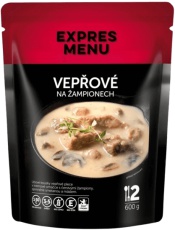 Expres menu Vepřové na žampionech 600 g