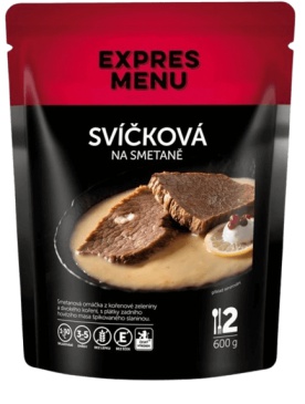 Expres menu Svíčková na smetaně 600 g