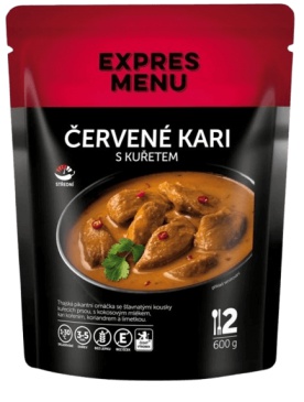 Expres menu Červené kari s kuřetem 600 g