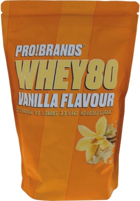 FCB ProBrands Whey80 Protein 500 g