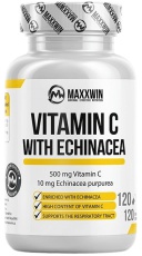MAXXWIN Vitamin C 500 mg s Echinacea 120 kapslí