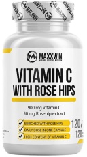 MAXXWIN Vitamín C 900 se šípky 120 kapslí