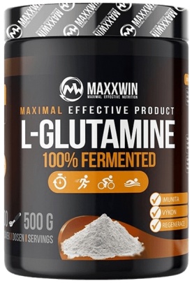 MAXXWIN L-Glutamine 100% Fermented 300 g - bez příchuti