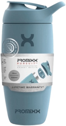 PROMiXX Pursuit Insulated Stainless Steel šejkr 550 ml - seagrass green