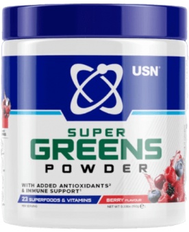USN Super Greens Powder 150 g - berry