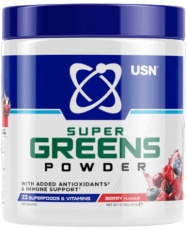 USN Super Greens Powder 150 g - berry