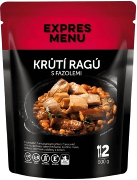 Expres menu Krůtí ragú s fazolemi 600 g