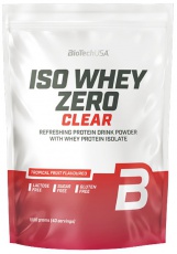 BiotechUSA Iso Whey Zero Clear 1000 g - Tropical fruit VÝPRODEJ (POŠK.OBAL)