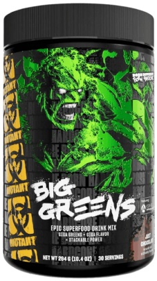 Mutant BIG GREENS 294 g - Just chocolate