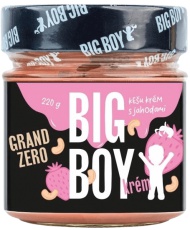 Big Boy Grand Zero Jahoda - kešu krém s jahodami 220 g PROŠLÉ DMT 26.6.2025