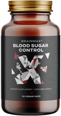 BrainMax Blood Sugar Control 90 rostlinných kapslí
