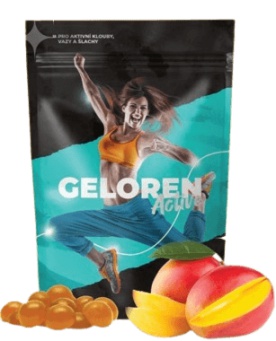 Geloren Active 90 želé tablet - ostružina
