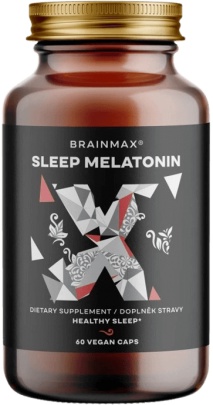 BrainMax Sleep Melatonin 60 rostlinných kapslí