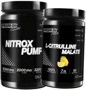 Prom-in Nitrox Pump 334,5 g + Citrulline Malate 400 g ZDARMA