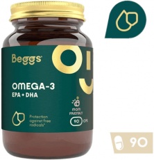 Beggs Omega-3 EPA+DHA 90 kapslí
