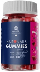 Renovality HAIR & NAILS 60 Gummies DOPRODEJ