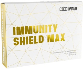 Czech Virus Immunity Shield Max 30 kapslí 2+1 ZDARMA