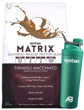 Syntrax Matrix 5.0 2270g + Láhev Aerobottle Nerezová 900 ml ZDARMA