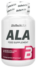 BioTechUSA ALA (Kyselina alfa lipoová) 50 kapslí