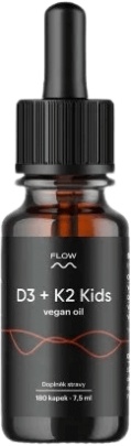 Flow D3 + K2 Kids Vegan Oil 7,5 ml