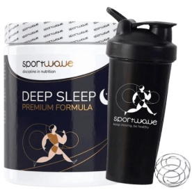 Sportwave Deep Sleep Premium Formula 168 g + SportWave Šejkr 600 ml ZDARMA