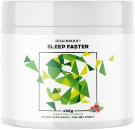 BrainMax Sleep Faster GABA UPGRADE! 450 g - přírodní