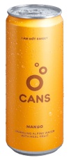 Cans jemně perlivá alpská voda 330 ml