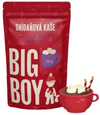 Big Boy Kaše s příchutí horké čokolády s marshmallow 350g VÝPRODEJ 15.10.2026