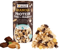 Mixit Proteinová granola z pece Čokoláda a mandle 450 g