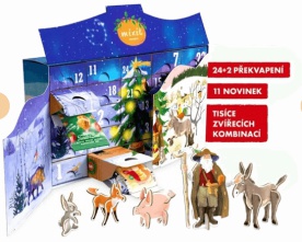 Mixit Velký adventní kalendář 2025 – Fantastická zvířátka 1229 g