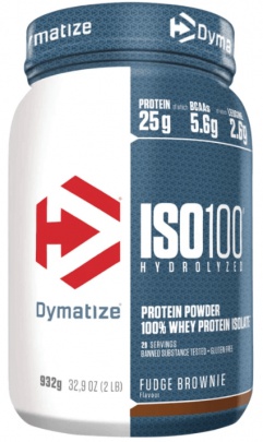 Dymatize Iso 100 Hydrolyzed Whey Protein Isolate 932 g