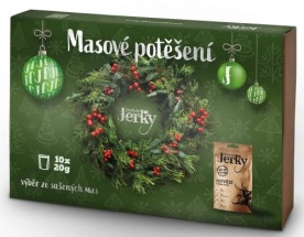 Jihočeské JERKY Vánoční dárková kazeta Mini 10x20 g